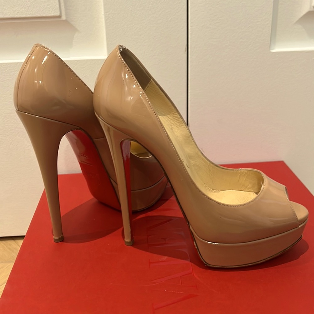 Authentic Christian Louboutin high heels  size 37.5